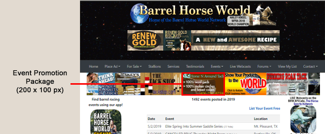 Banner locations